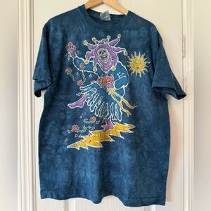 vintage ✨ 1994 Liquid Blue Grateful Dead Jester Tee